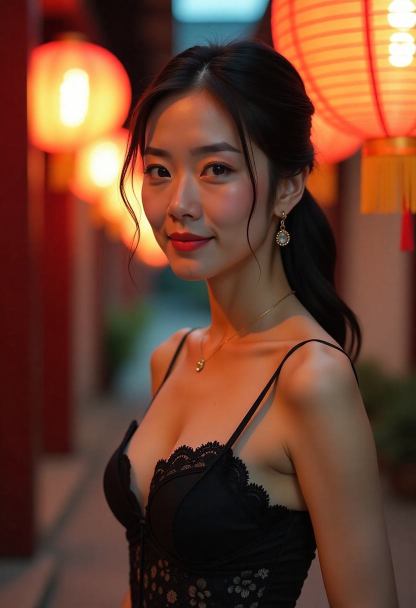 长街灯火海报